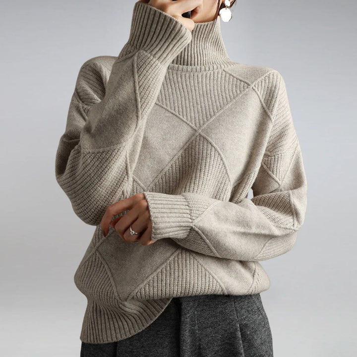 Classic Wool Turtleneck Sweater Warmth with Sophisticated Style