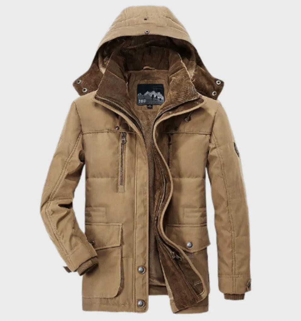 Men’s Winter Jacket – Warm, water-resistant, and Breathable