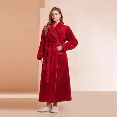 Frenne | Women's Cozy Fit and Comfortable Wrap Design Bathrobe