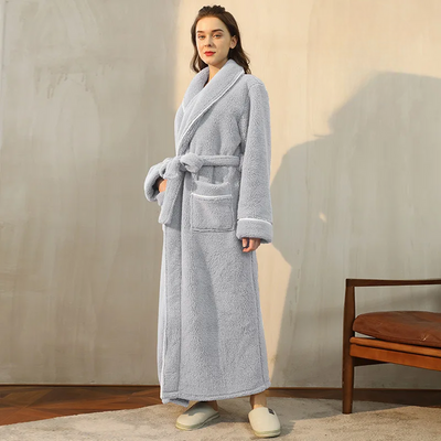 Frenne | Women's Cozy Fit and Comfortable Wrap Design Bathrobe
