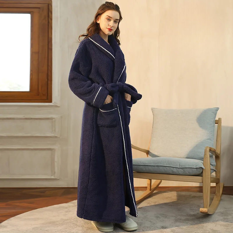 Frenne | Women's Cozy Fit and Comfortable Wrap Design Bathrobe