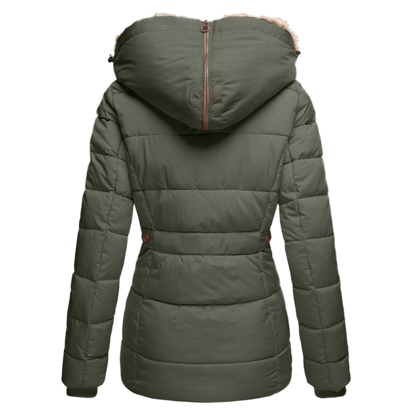 Inna | Stylish Fur-Lined Winter Coat For Women