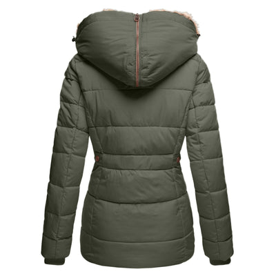 Inna | Stylish Fur-Lined Winter Coat For Women