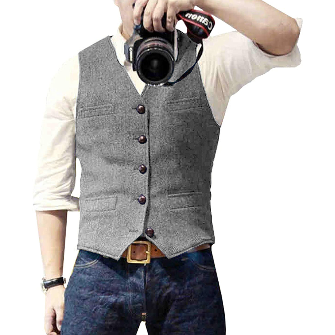 Men’s Denim Gilet