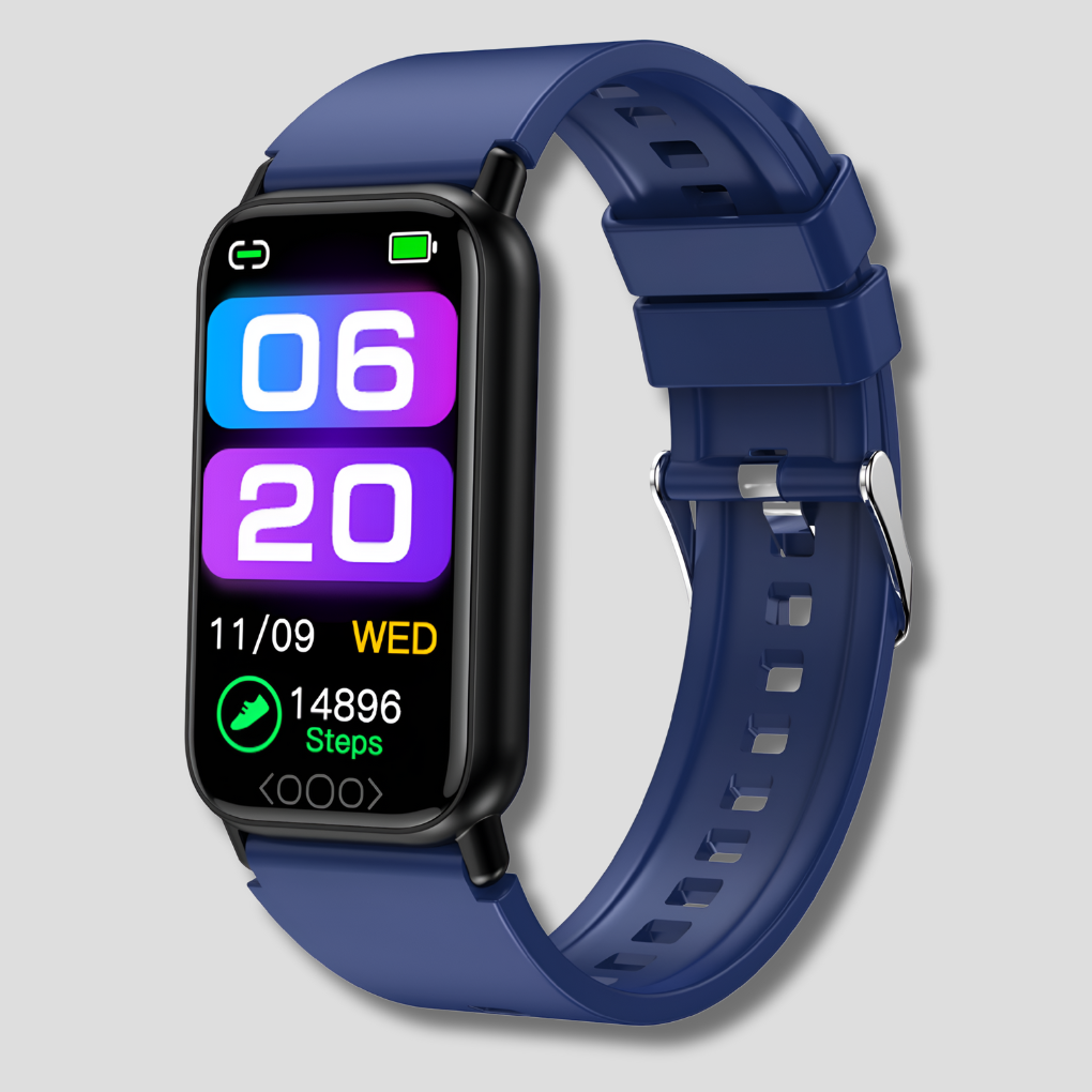 Smart Blood Pressure & Heart Rate Monitor Watch