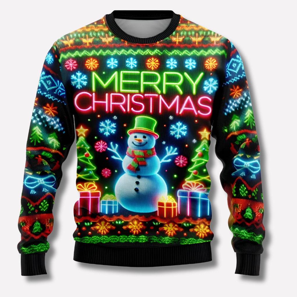 Unisex Neon Christmas Sweater