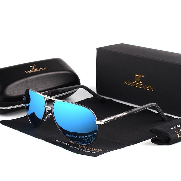 Men's Vintage Aluminum Polarized Sunglasses