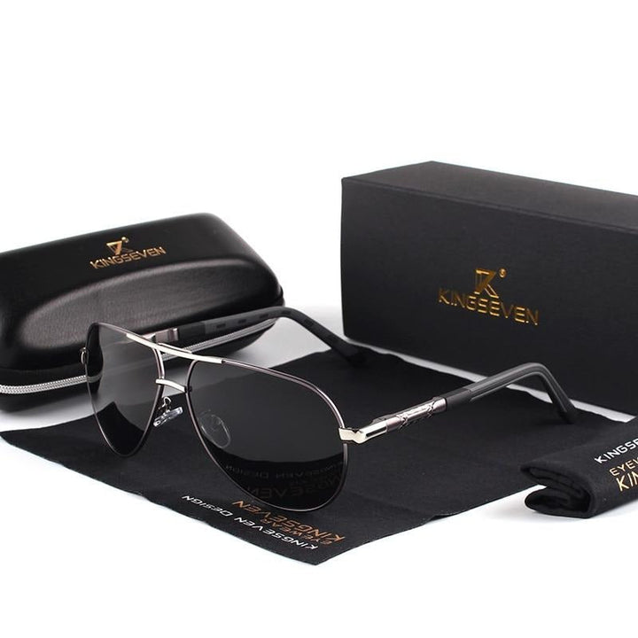 Men's Vintage Aluminum Polarized Sunglasses