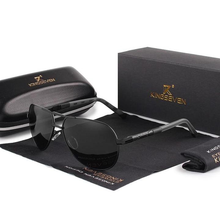 Men's Vintage Aluminum Polarized Sunglasses