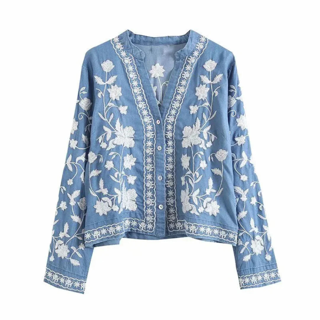 Gesha | Women's Chino floral Jacket | Stylish