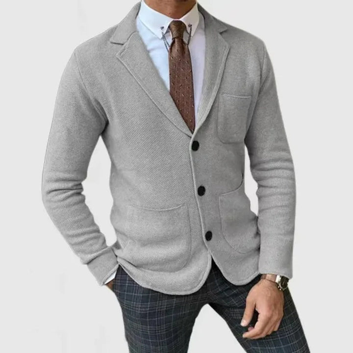 Men’s Knitted Blazer – Refined Style