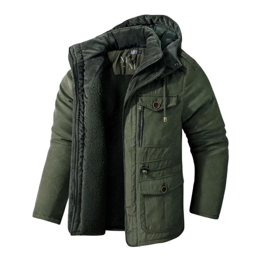 Men’s Winter Jacket – Hooded Outer Layer