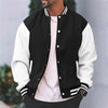 Men’s Baseball Bomber Jacket – Casual Style for Fall