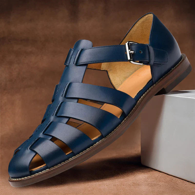 Blaise – Leather Men's Sandals with Comfort and Style