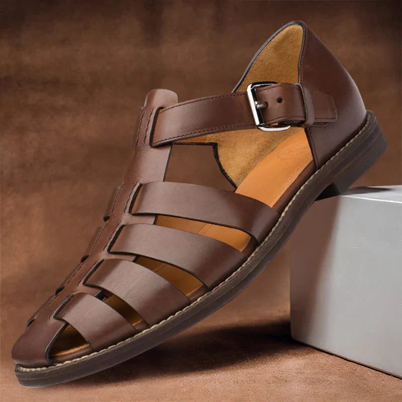 Blaise – Leather Men's Sandals with Comfort and Style