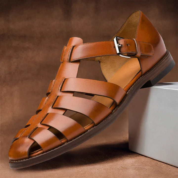 Blaise – Leather Men's Sandals with Comfort and Style