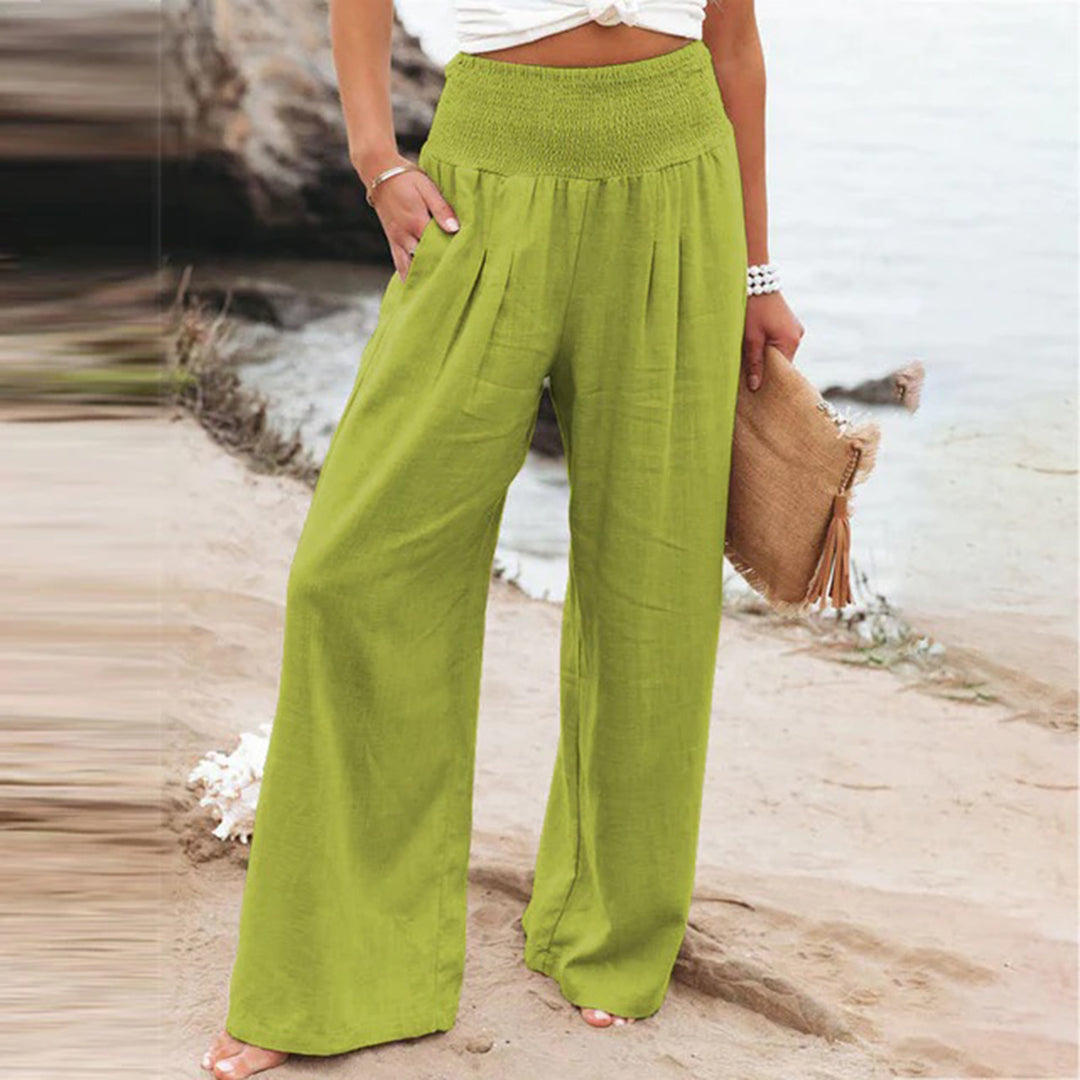 Wide-Leg Summer Pants