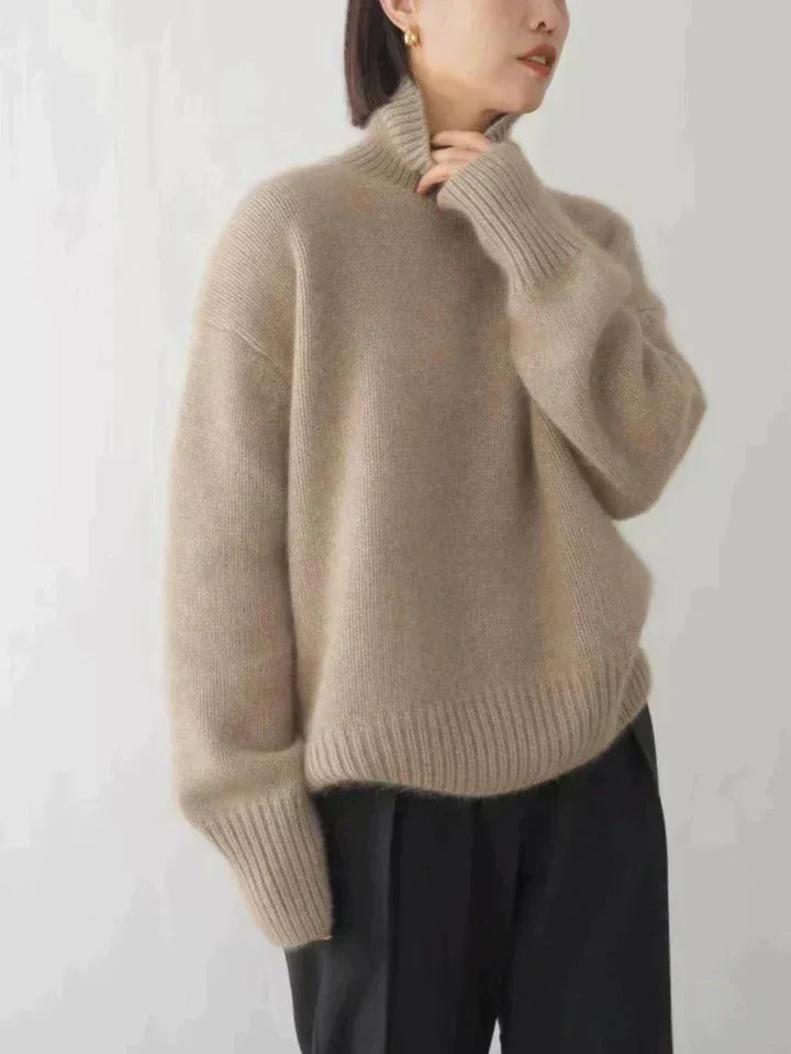 Cashmere Turtleneck Sweater for Women