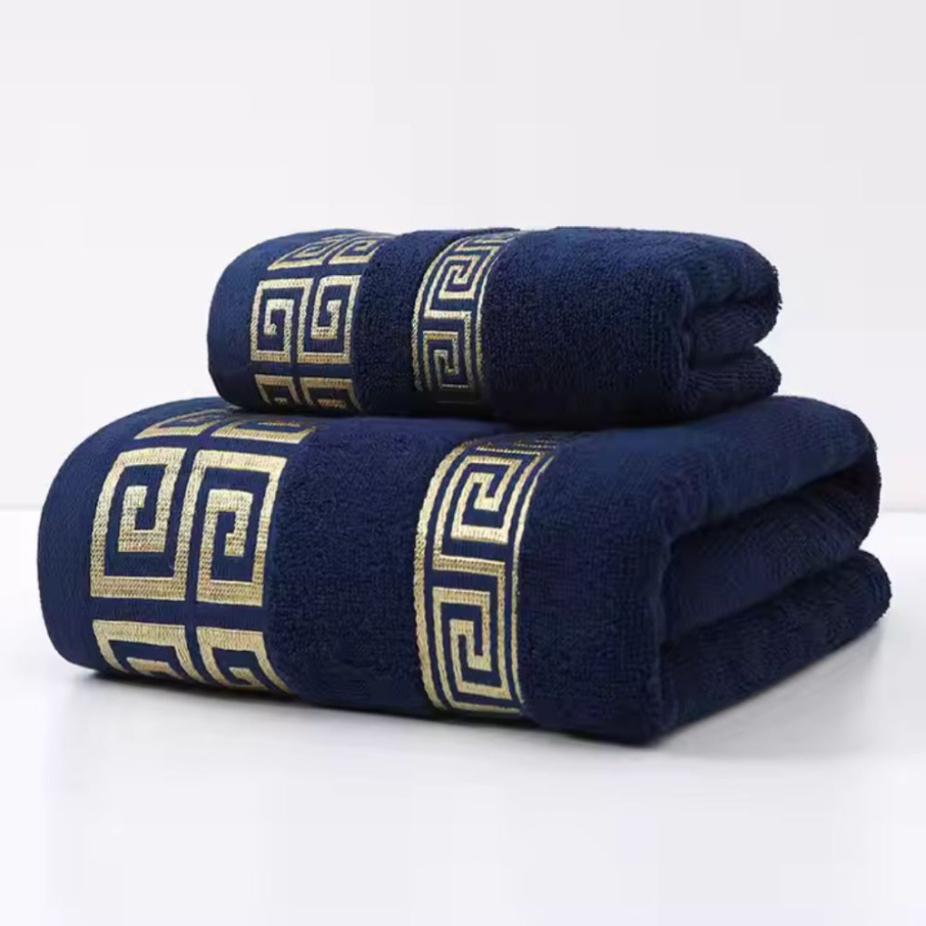 Premium Cotton Towel Set 2 Pack