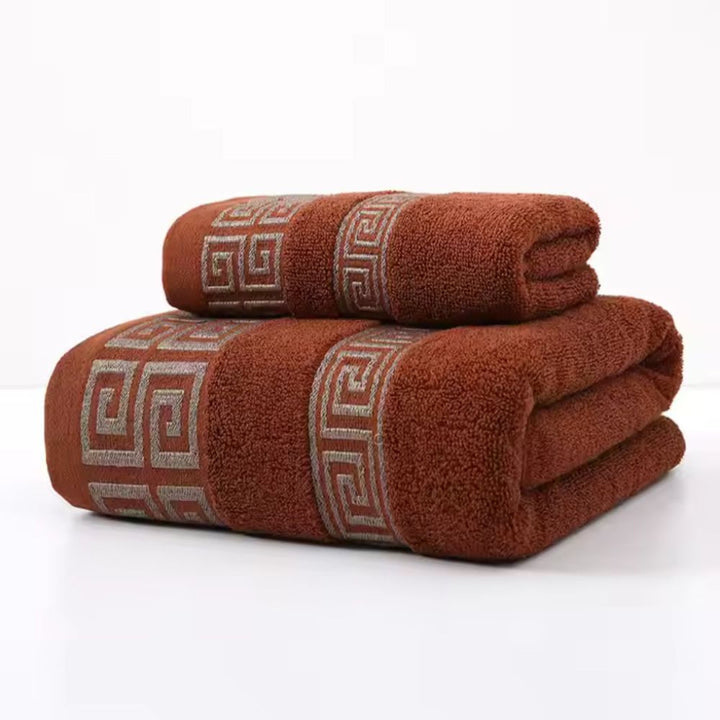 Premium Cotton Towel Set 2 Pack