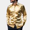 Men's Satin Shirt - Stylish and Versatile for Any Occasion