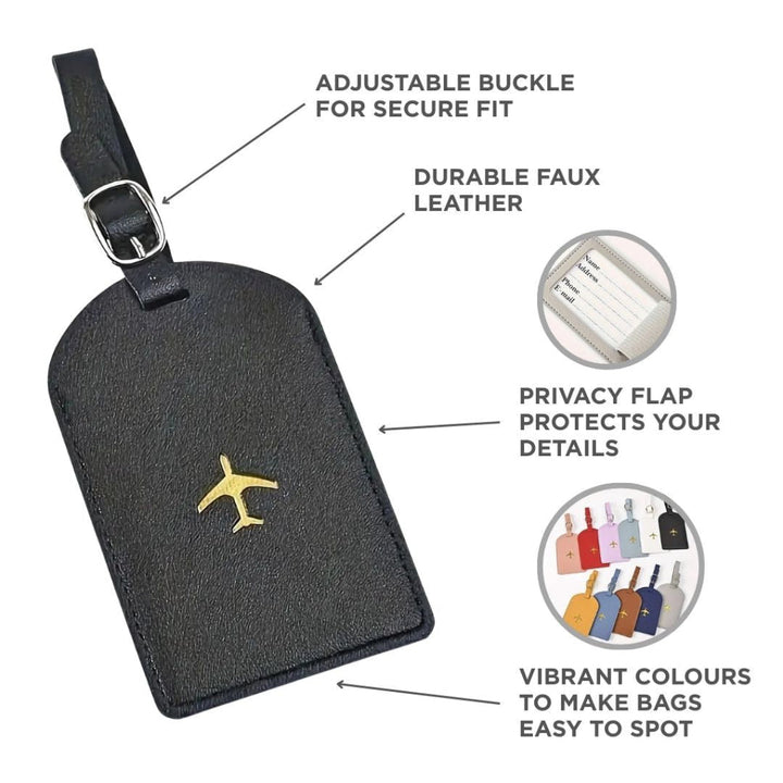 Leather Custom Luggage Tag