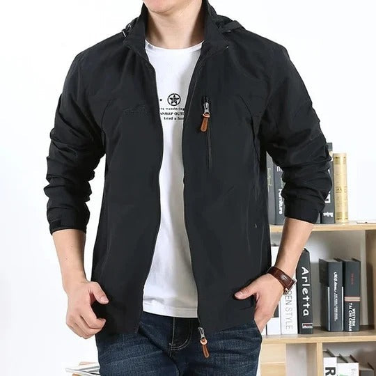 Windproof, Waterproof Military-Style Jacket for Men – Luis