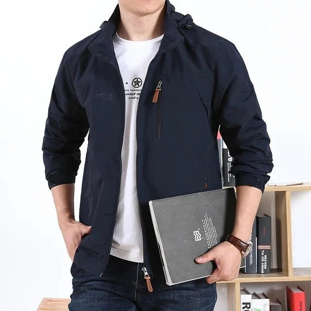 Windproof, Waterproof Military-Style Jacket for Men – Luis