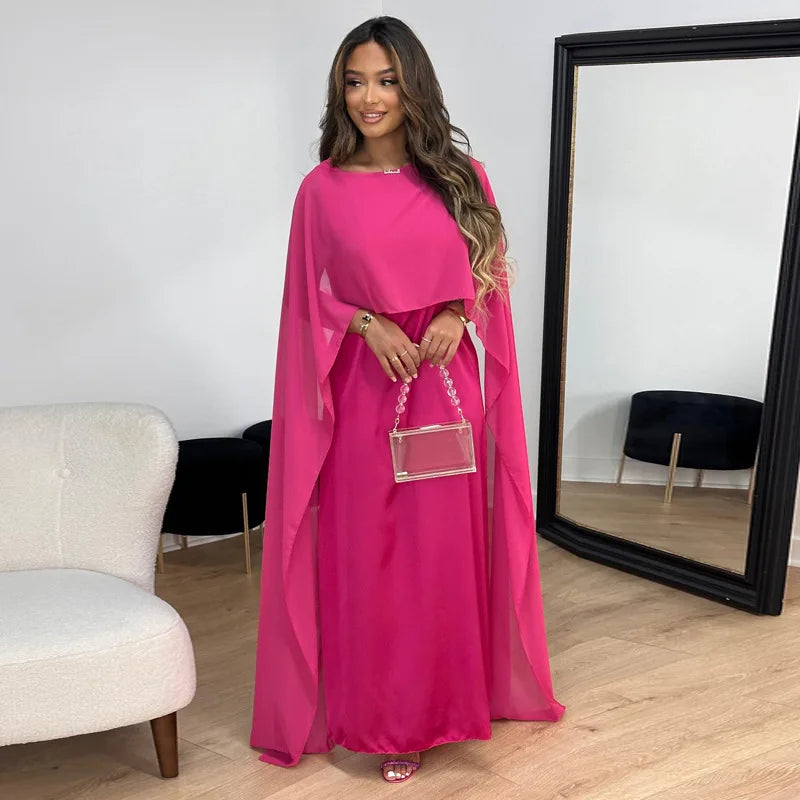 Lysena | Women’s Graceful Cut with Subtle Elegance Evening Long Maxi Dress