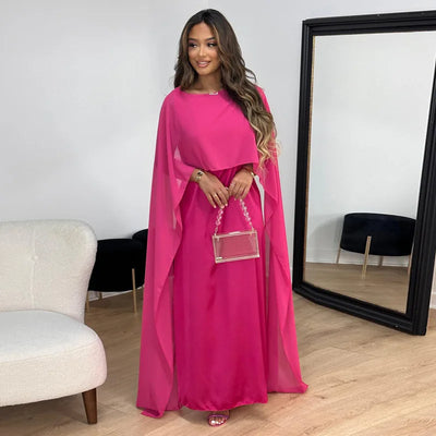 Lysena | Women’s Graceful Cut with Subtle Elegance Evening Long Maxi Dress