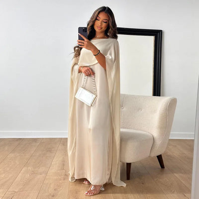 Lysena | Women’s Graceful Cut with Subtle Elegance Evening Long Maxi Dress