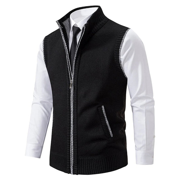 Stylish Men’s Vest — Polished Layer with Refined Details