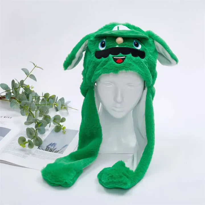 Bounce Bunny – Cute Hat with Moving Ears for Fun and Warmth