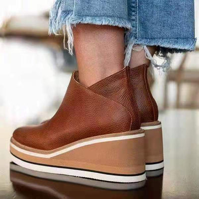 Iza | Women's Stylish Leather Boots | Ankle
