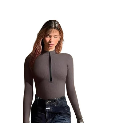 Bernadette | Women's Zipped Swimsuit | Long Sleeves