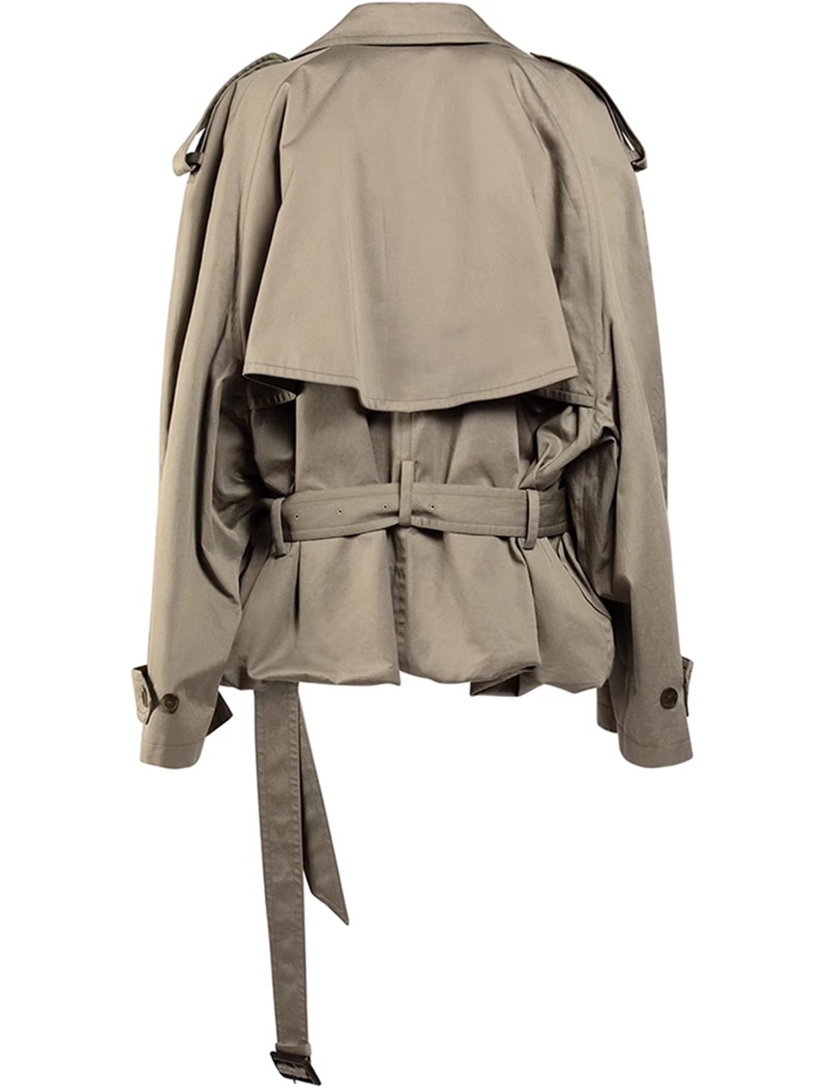 Lioris | Women’s Modern and Versatile Design Cropped Trench Jacket