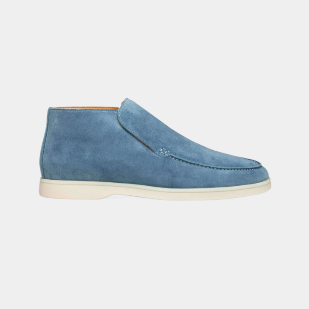 Stylish Men's Kalfssuede Loafers