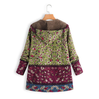 Penelope | Long Teddy Jacket With Hood