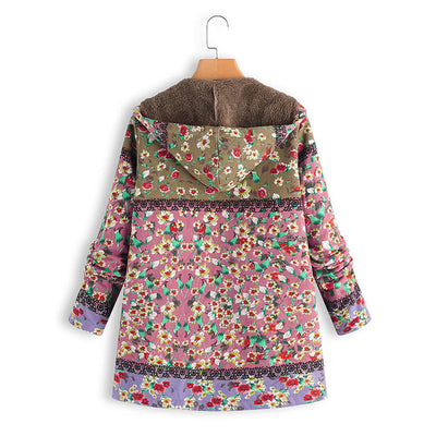 Penelope | Long Teddy Jacket With Hood