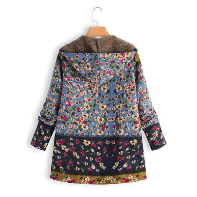 Penelope | Long Teddy Jacket With Hood