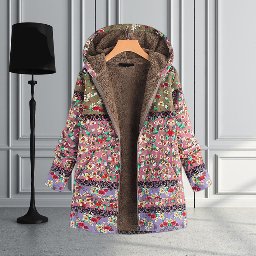 Penelope | Long Teddy Jacket With Hood