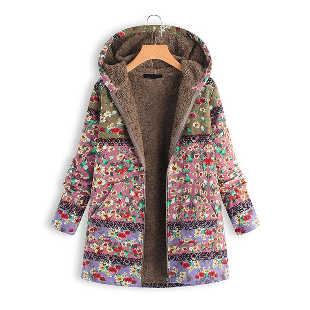 Penelope | Long Teddy Jacket With Hood