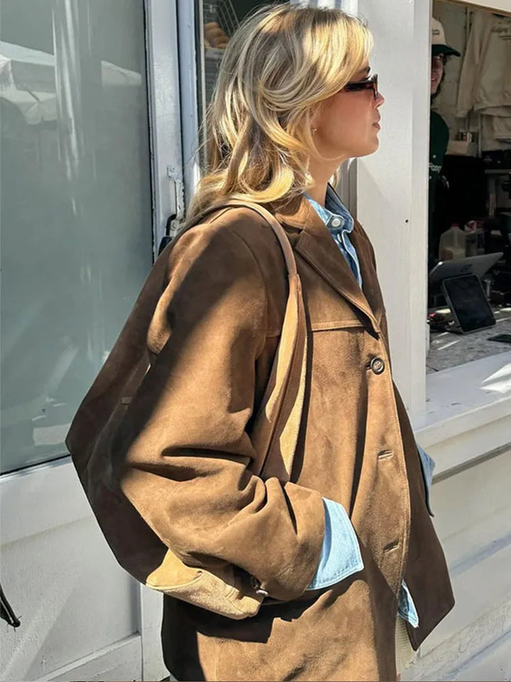 Selvaya | Women’s Elegant Tailored Jacket | Subtle Shape & Refined Look