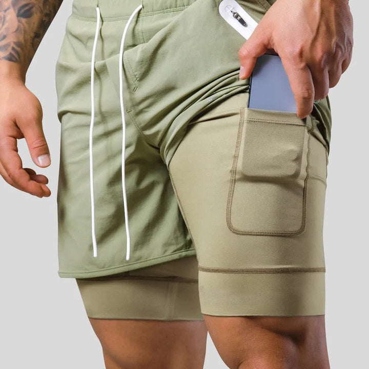 2-in-1 Men's Sports Pants | Perfect for Every Workout