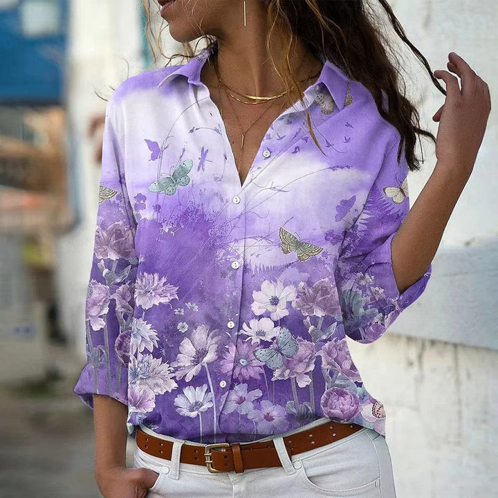 JacobNora AUS – Stylish Blouse with Print