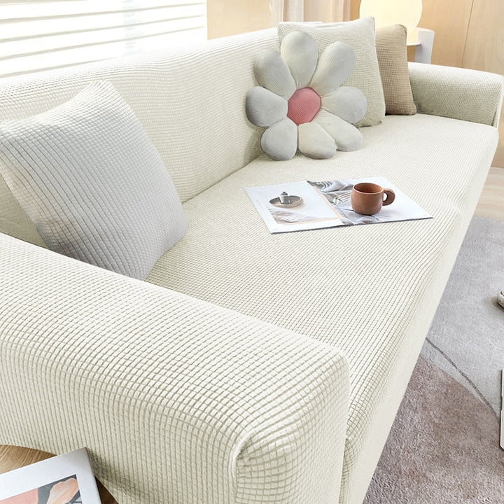 Stretch Textured Sofa Cover – Stylish Protection for Your Sofa