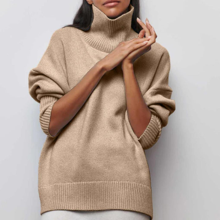 Women’s Roll-Neck Sweater – Winter Staple