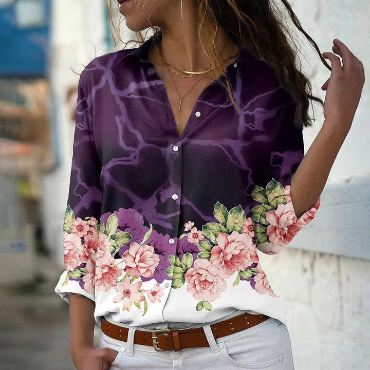 JacobNora AUS – Stylish Blouse with Print
