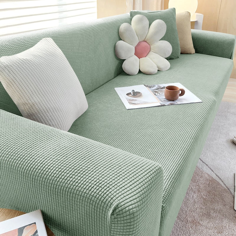 Stretch Textured Sofa Cover – Stylish Protection for Your Sofa