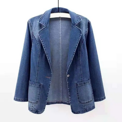 Brigette | Women's Denim Style Jacket| Chic